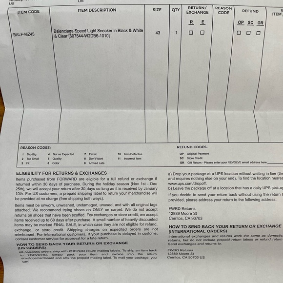 SOLD!! 100% Authentic Balenciaga Speed Light Sneaker Clear NEW IN BOX 9 43 11 - Picture 6 of 7